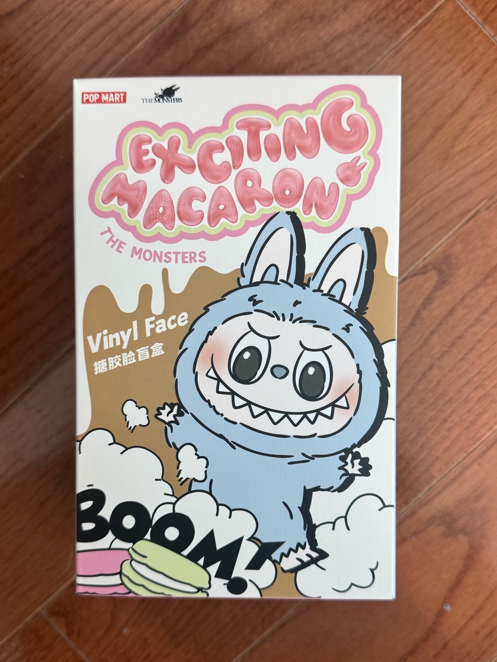 Pop Mart "Exciting Macaron" Vinyl Face Figure - Blue